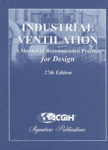 Industrial Ventilation Design Manual, 27th Edition