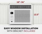 Honeywell 6,000 BTU Window Air Conditioner with Remote