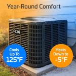 ACiQ 3 Ton 19 SEER2 High Efficiency Heat Pump
