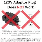 Dura Heat Electric Forced Air Heater with Remote