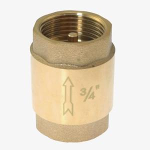 RLECS Brass Check Valve for HVAC Systems 3/4 Inch