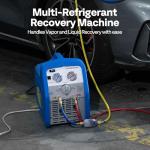 VIVOHOME 3/4HP Portable Refrigerant Recovery Machine