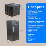 ACiQ 3 Ton 19 SEER2 High Efficiency Heat Pump