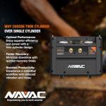 NAVAC NR7 Refrigerant Recovery Machine for HVAC
