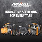 NAVAC NR7 Refrigerant Recovery Machine for HVAC