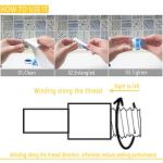 VOTMELL 4 Rolls 1/2 Inch Teflon Tape for Plumbing