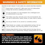 Comfort Zone 10,000W Hard-Wired Garage Heater