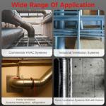 6" Motorized Duct Damper for Airflow Control