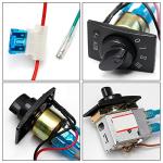 Saihisday Universal 12V Under-Dash A/C Unit