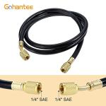 R410A AC Refrigerant Charging Hoses – 59" Long
