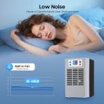 Jiabailie 30L Aquarium Chiller with Water Pump