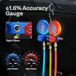 VIVOHOME 4CFM Single Stage Rotary Vane Vacuum Pump