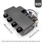 Saihisday Universal 12V Under-Dash A/C Unit