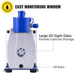 Mophorn 7 CFM Single Stage Vacuum Pump