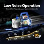 VIVOHOME 1/4 HP 3.5 CFM Rotary Vane Vacuum Pump