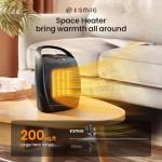 Kismile Portable Ceramic Electric Space Heater