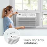LG 6,000 BTU Quiet Window Air Conditioner with Remote