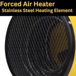 Dura Heat Electric Forced Air Heater with Remote