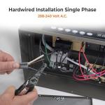 Comfort Zone 7500W Hard-Wired Garage Heater