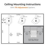Comfort Zone 7500W Hard-Wired Garage Heater