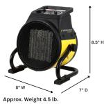 Dura Heat EUH1465 Electric Air Heater, 5,120 BTU