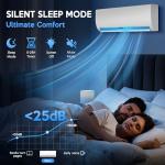 9000 BTU Ductless Mini Split AC/Heat Pump