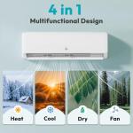 12000BTU Mini Split Air Conditioner and Heater