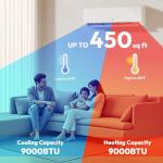 Rellytech 9000 BTU Mini Split AC/Heating System