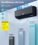 Rellytech 12000 BTU Mini Split AC/Heating System