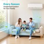 Rellytech 9000 BTU Mini Split AC/Heating System