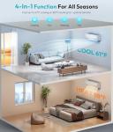 Rellytech 11500 BTU Ductless Mini Split AC Unit