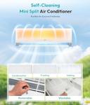 Rellytech 18,000 BTU Mini Split AC/Heating System