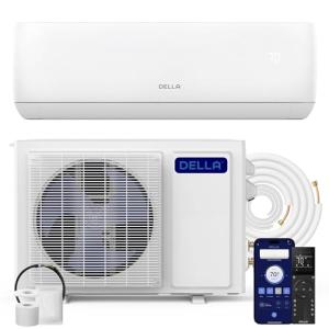 DELLA 18000 BTU Mini Split AC with WiFi