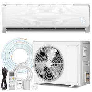 18,000 BTU Ductless Mini Split AC/Heating System