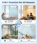 Oylus 18000 BTU Ductless Mini Split AC System