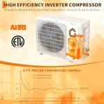 18,000 BTU Mini Split AC Heat Pump, WiFi Ready