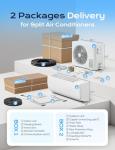 Tehanld Mini Split AC/Heating System, 12000 BTU