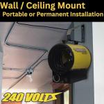 Dura Heat 240V Electric Garage and Workshop Heater