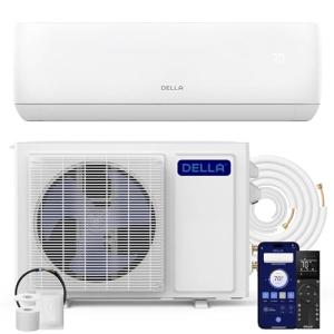 DELLA 12000 BTU Mini Split AC with Alexa
