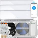 YITAHOME 24K BTU 3-Zone Mini Split AC System