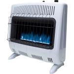 30,000 BTU Vent Free Blue Flame Gas Heater