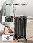 Electric Oil-Filled Radiator Heater for Large Spaces