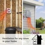 Broan-NuTone 509 Wall Ventilation Fan 200 CFM