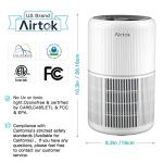 2-Pack H13 HEPA Air Purifiers for Home