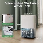 Waykar 120 Pint Dehumidifier for Large Areas