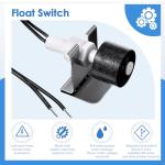 Gulfmew 8 Pack Water Leak Detector Switches