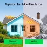 VIVOSUN Double Bubble Foil Insulation Roll, 6"x25