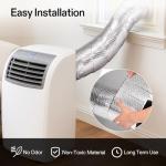 VIVOSUN 2-Pack Reflective Pipe Insulation Roll 6"x25