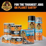 Gorilla Waterproof Seal Tape, Clear, 4" x 8