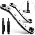 VORIGY HVAC Service Wrench Set with Hex Bit Adapters